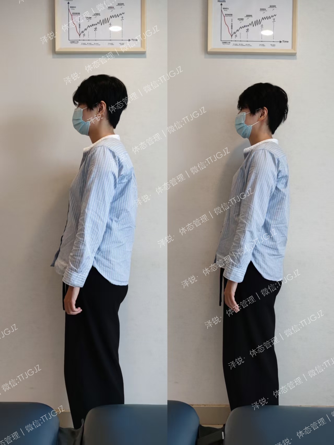 福建小姐姐含胸驼背脖子痛